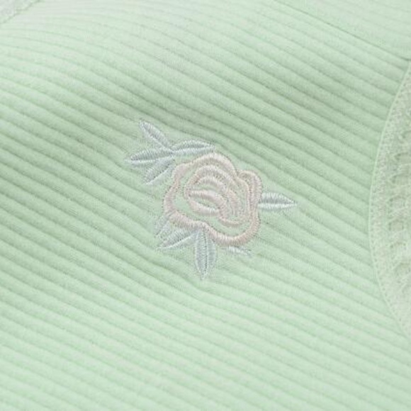 Plus size Lolita Kawaii Cotton high rise Panties. In 5 pale Robin Egg colours - Picture 8 of 10